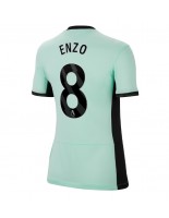 Chelsea Enzo Fernandez #8 Alternativní Dres pro Dámské 2023-24 Krátký Rukáv